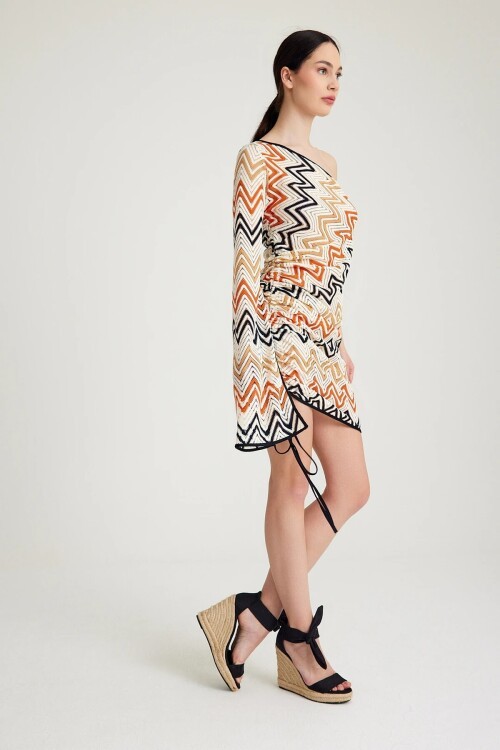 ALIXA ZIGZAG DRESS
