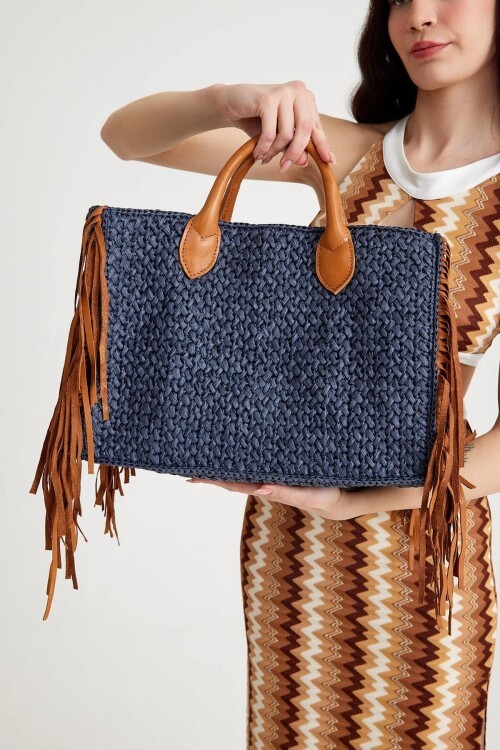 HERA RAFFIA TOTE BAG
