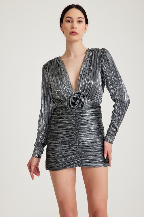 JULIA DRAPPED DRESS