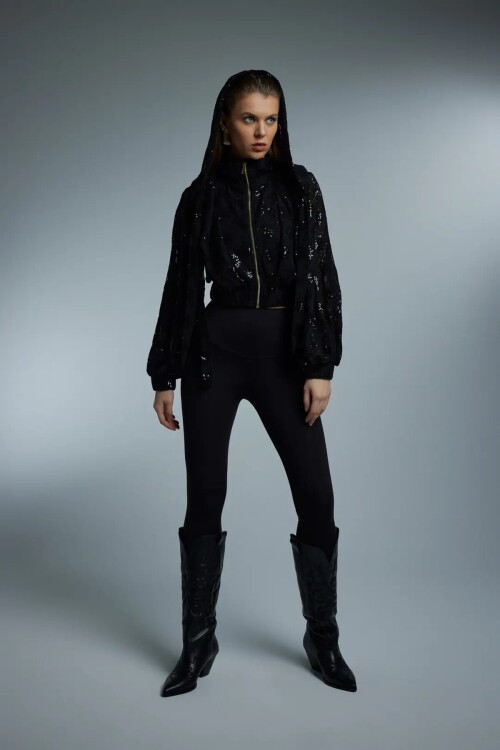 NICOLE BOMBER JACKET
